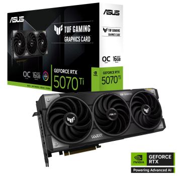 ASUS Grafikkarte TUF Gaming GeForce RTX 5070 Ti 16 GB OC Edition