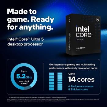 Preview: Intel CPU Core Ultra 5 245K 3.6 GHz