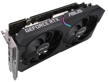 ASUS Grafikkarte Dual GeForce RTX 3060 V2 OC Edition 12 GB LHR