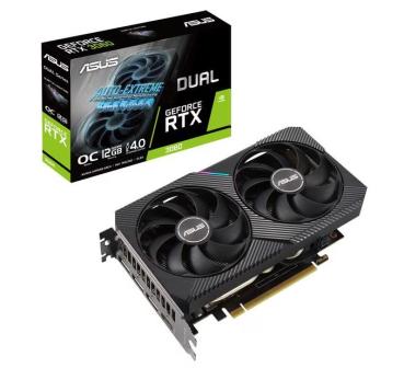 ASUS Grafikkarte Dual GeForce RTX 3060 V2 OC Edition 12 GB LHR