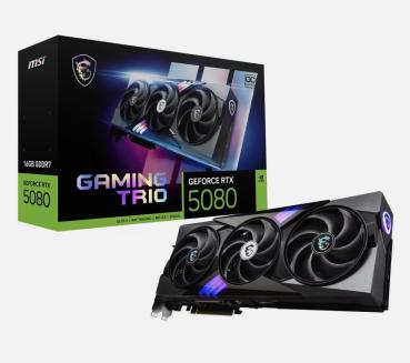 MSI GeForce RTX 5080 GAMING TRIO OC