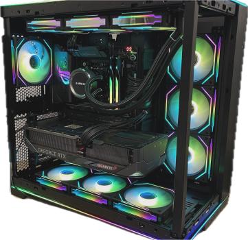 Ultra High End Gaming - Lian-Li - Ryzen 9 9950X3D - RTX 5090 - 64GB - 4TB