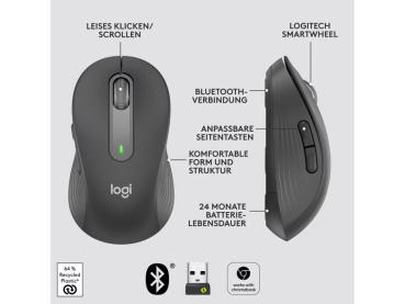 Preview: Logitech Maus Signature M650 Graphite