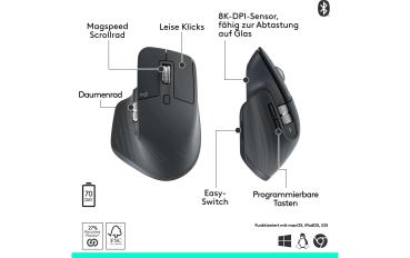 Logitech MX Master 3S Bluetooth Edition