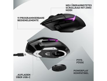 Preview: Logitech Gaming-Maus G502 X Plus Schwarz