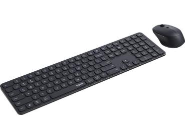 Preview: Rapoo Tastatur-Maus-Set 9710M ultraslim