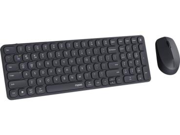 Preview: Rapoo Tastatur-Maus-Set 9710M ultraslim