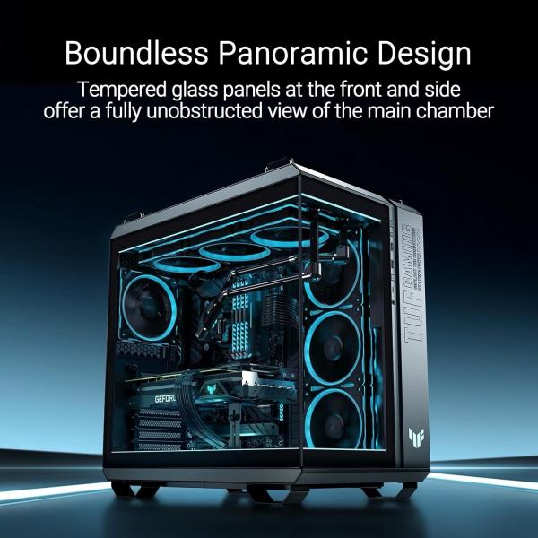 High End Gaming | ASUS TUF Gaming GT502 | Ryzen 7 9850X3D | RTX5070Ti | 32GB | 2TB