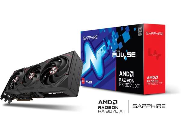 Sapphire RX9070 XT PULSE GAM 16GB GDDR6
