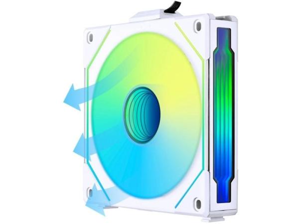 Lian Li Uni Fan SL-INF 120 ARGB Reverse Blade Weiss