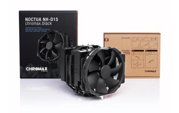 Noctua CPU-Kühler NH-D15 chromax black